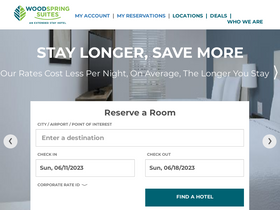 'woodspring.com' screenshot