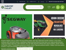 'eurovrt.hr' screenshot