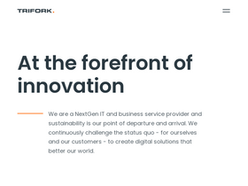'trifork.com' screenshot