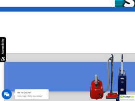 'thinkvacuums.com' screenshot