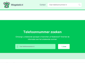 'wiegebeld.nl' screenshot