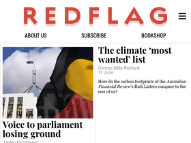 'redflag.org.au' screenshot