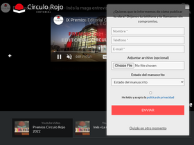 'editorialcirculorojo.com' screenshot