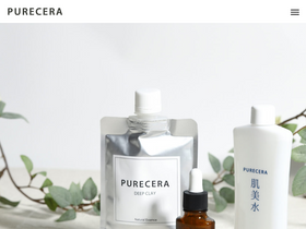 'purecera.com' screenshot