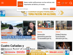 'reduno.com.bo' screenshot