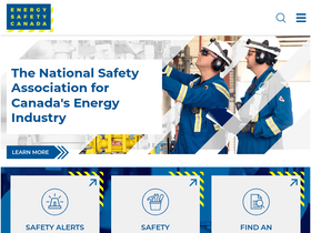 'energysafetycanada.com' screenshot