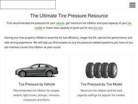 'tirepressure.com' screenshot