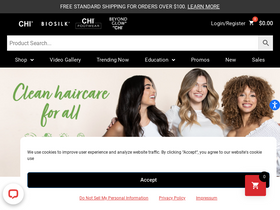 'chi.com' screenshot