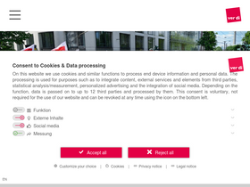 'verdi.de' screenshot