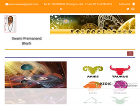 'astrosaxena.com' screenshot