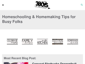 '3boysandadog.com' screenshot