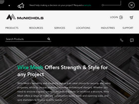 'mcnichols.com' screenshot