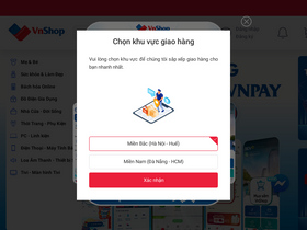 'vnshop.vn' screenshot