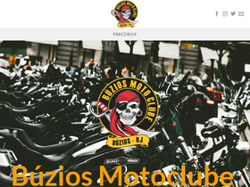 'buziosmotoclube.com.br' screenshot