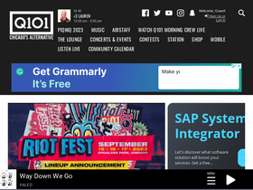 'q101.com' screenshot
