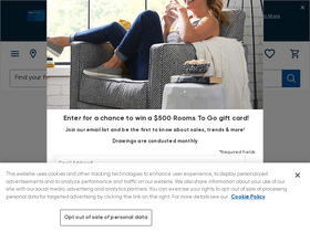 'roomstogo.com' screenshot