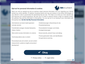 'nr-kurier.de' screenshot