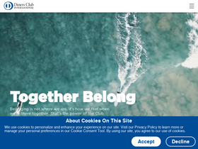 'dinersclub.com' screenshot