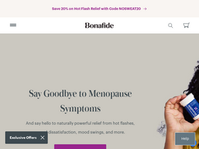 'hellobonafide.com' screenshot