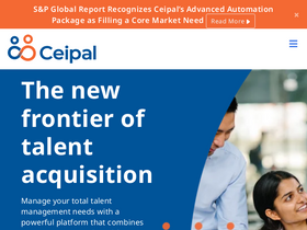 'ceipal.com' screenshot