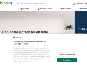 'houzz.se' screenshot