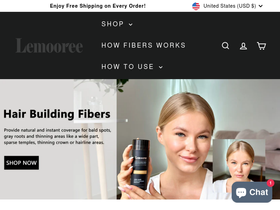 Lemooree homepage screenshot