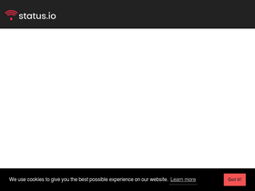 'status.io' screenshot