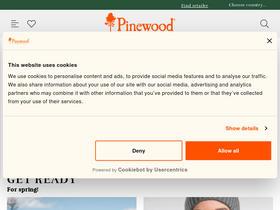 'pinewood.eu' screenshot
