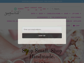 sweetbriarcreek.com homepage screenshot