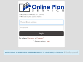 'onlineplanservice.com' screenshot
