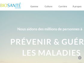 'biosante-editions.com' screenshot