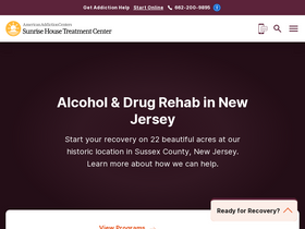 'sunrisehouse.com' screenshot