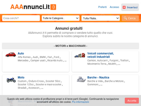 'veicoli-commerciali.aaannunci.it' screenshot
