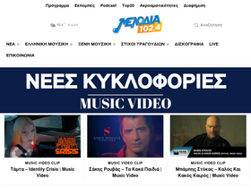 'radiomelodia.gr' screenshot
