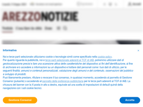 'arezzonotizie.it' screenshot