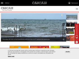 'cascais.pt' screenshot