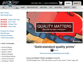 'neatoshop.com' screenshot