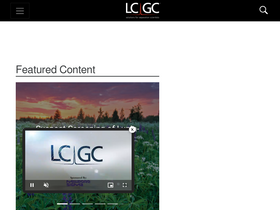 'chromatographyonline.com' screenshot