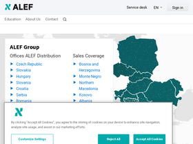 'alef.com' screenshot