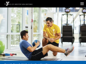 'ymcasatx.org' screenshot