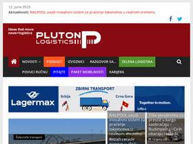 'plutonlogistics.com' screenshot