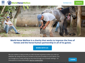 'worldhorsewelfare.org' screenshot