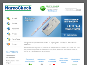 'narcocheck.com' screenshot