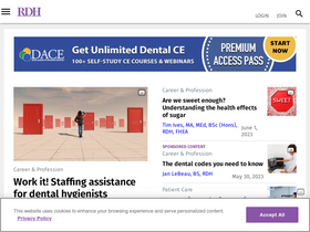 'rdhmag.com' screenshot