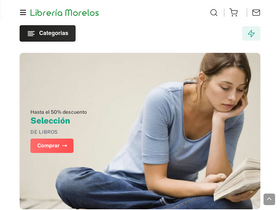 'libreriamorelos.mx' screenshot