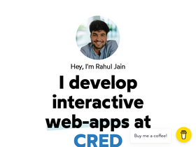 'rahuldkjain.github.io' screenshot