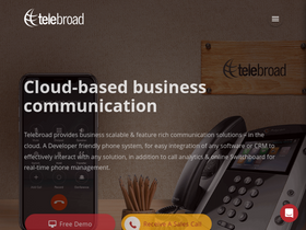 'telebroad.com' screenshot