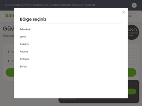 'banabikurye.com' screenshot