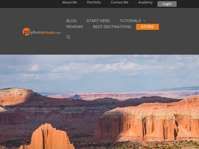'phototraces.com' screenshot