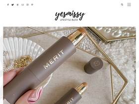 'yesmissy.com' screenshot